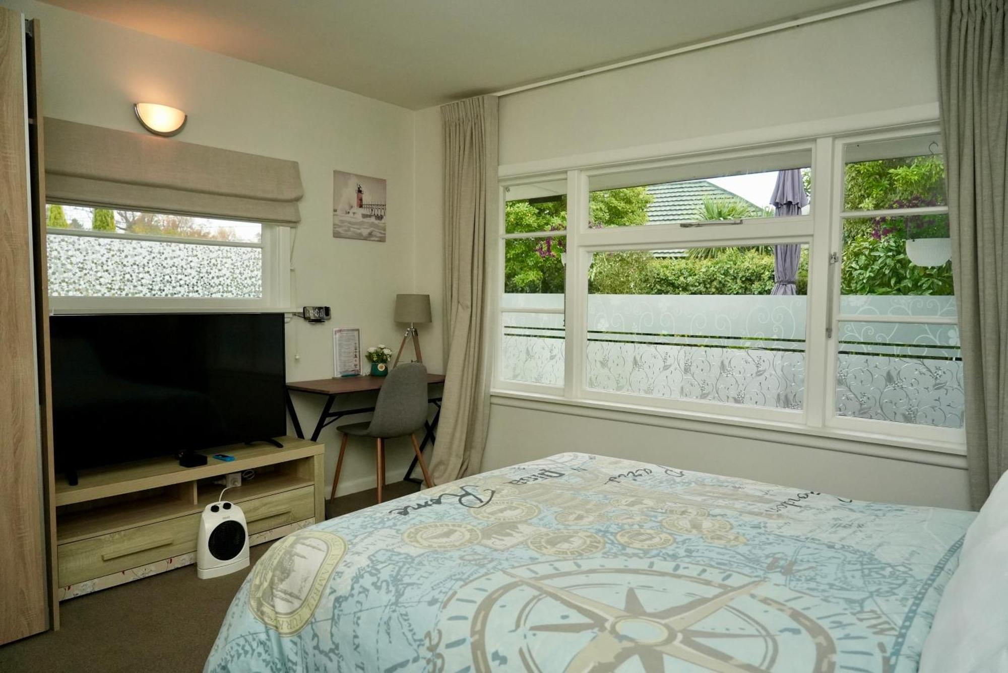 Cozy And Sunny Room Near City To Seapath Christchurch Oda fotoğraf